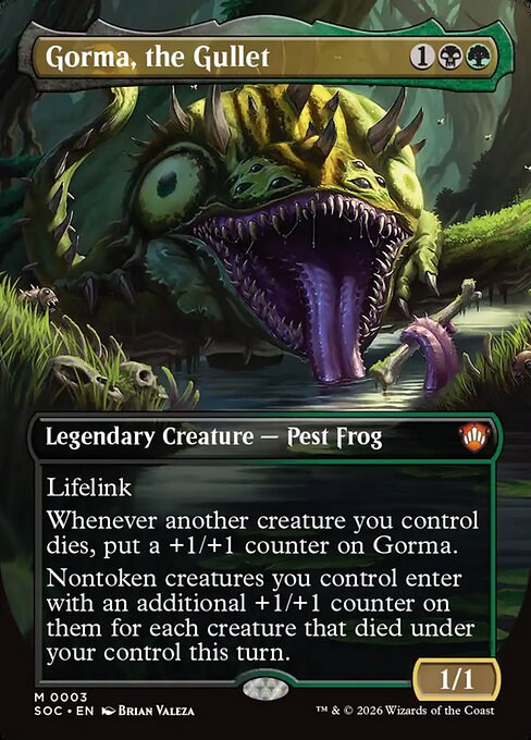 Gorma, the Gullet — art by Brian Valeza