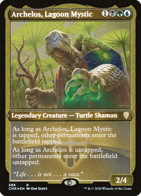 Archelos, Lagoon Mystic — art by Dan Murayama Scott