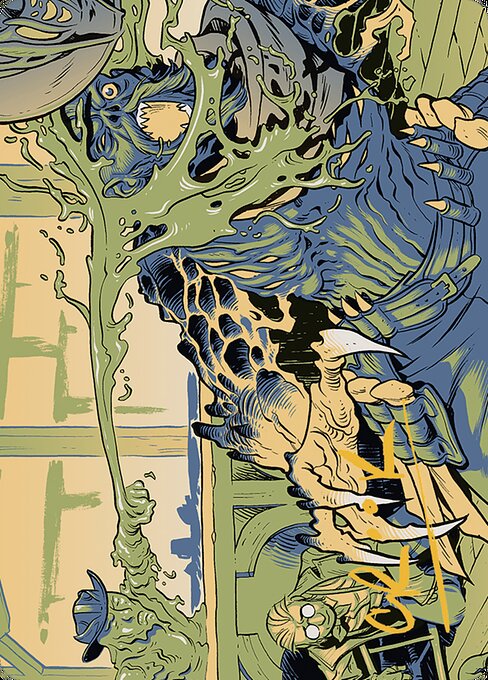 Voidslime // Voidslime — art by Tyler Crook