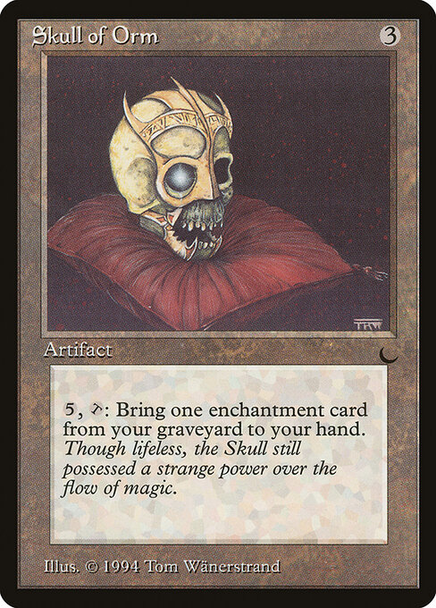 Skull of Orm — art by Tom Wänerstrand