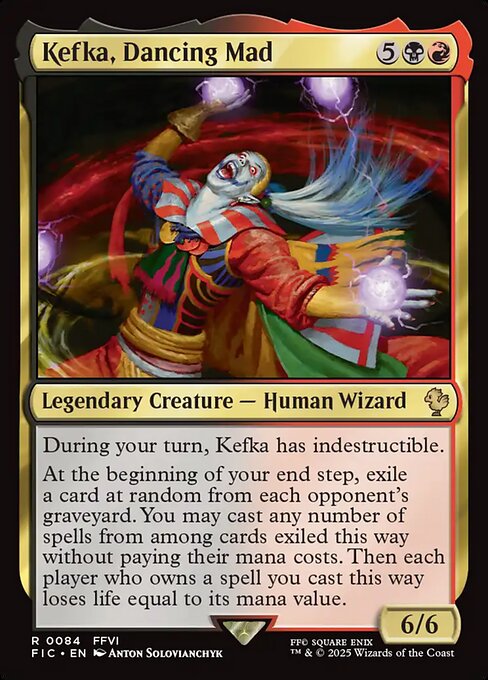 Kefka, Dancing Mad — art by Anton Solovianchyk