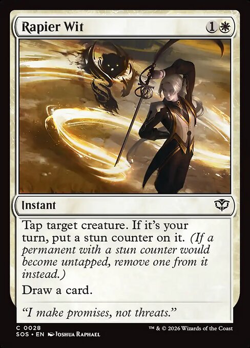 Rapier Wit — art by Joshua Raphael