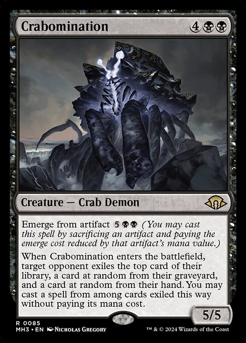 Crabomination — art by Nicholas Gregory