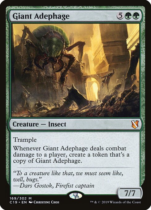 Giant Adephage — art by Christine Choi