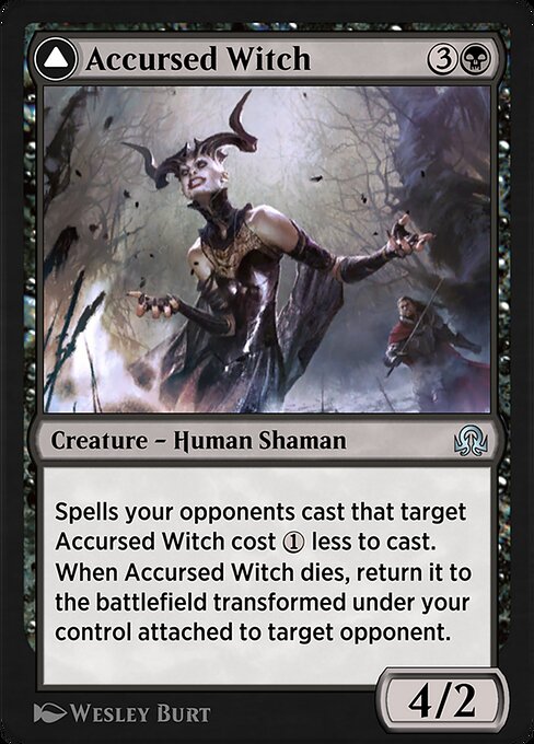Accursed Witch // Infectious Curse — art by Wesley Burt