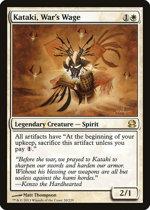 Kataki, War's Wage — art by Matt Thompson