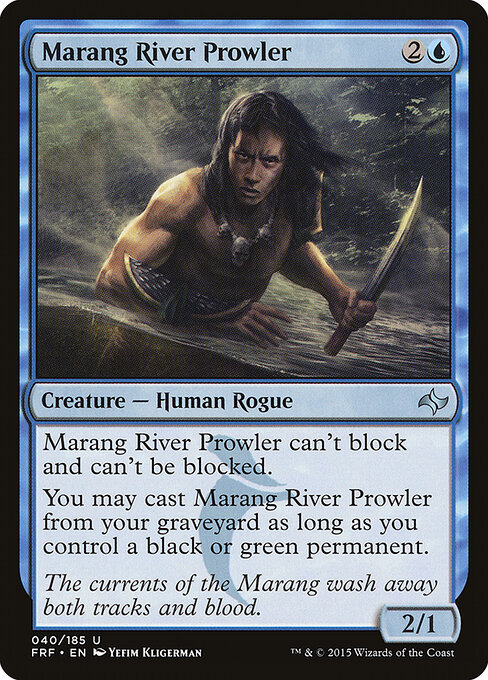 Marang River Prowler — art by Yefim Kligerman