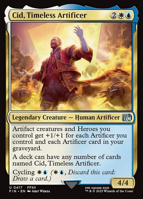 Cid, Timeless Artificer — art by Arif Wijaya