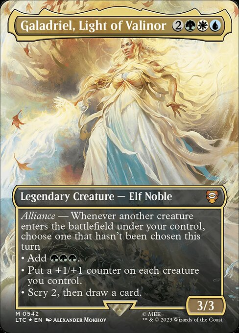 Galadriel, Light of Valinor — art by Alexander Mokhov