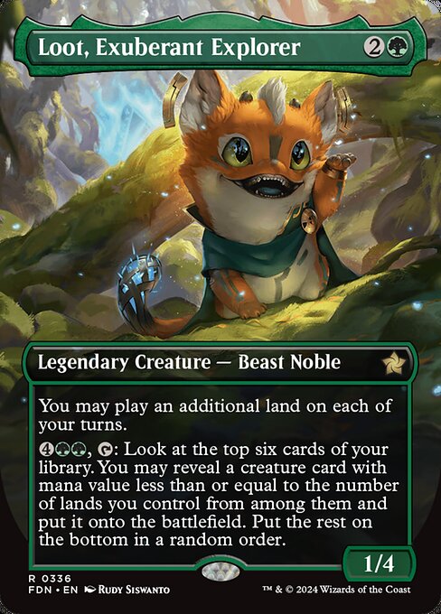 Loot, Exuberant Explorer — art by Rudy Siswanto