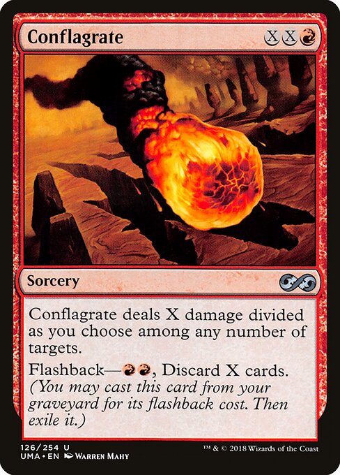 Conflagrate — art by Warren Mahy