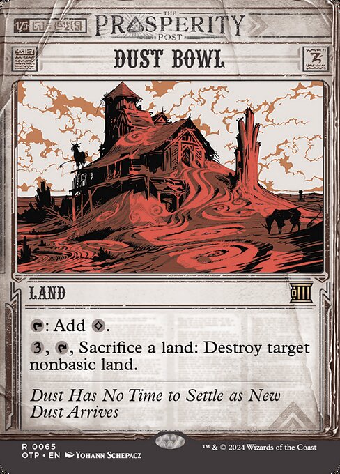Dust Bowl — art by Yohann Schepacz