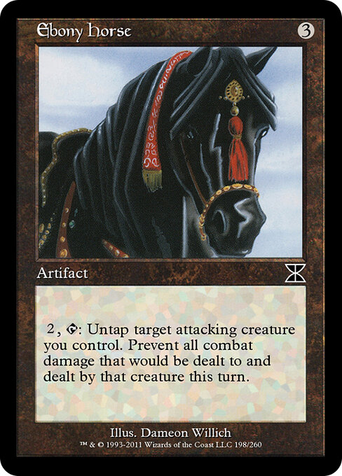 Ebony Horse — art by Dameon Willich