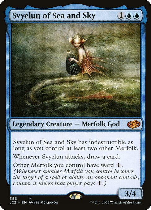 Svyelun of Sea and Sky — art by Seb McKinnon