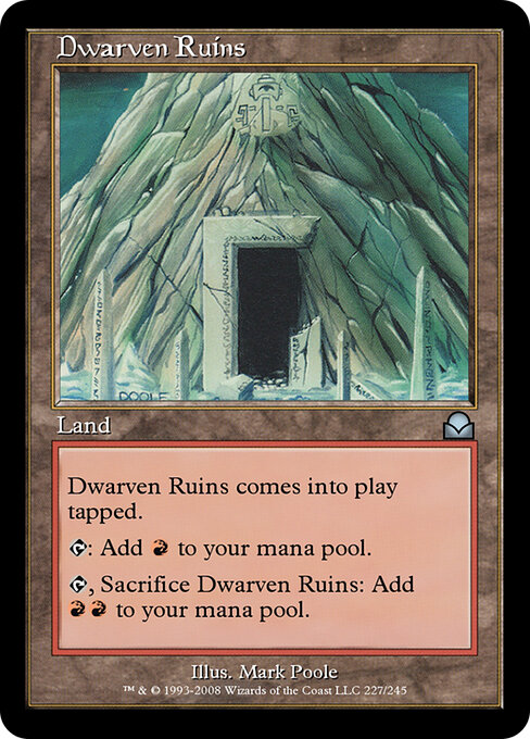 Dwarven Ruins — art by Mark Poole