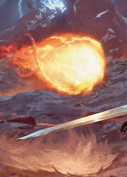 Duelist's Flame // Duelist's Flame — art by Lius Lasahido