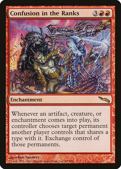 Confusion in the Ranks — art by Ron Spencer