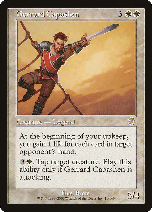 Gerrard Capashen — art by Brom