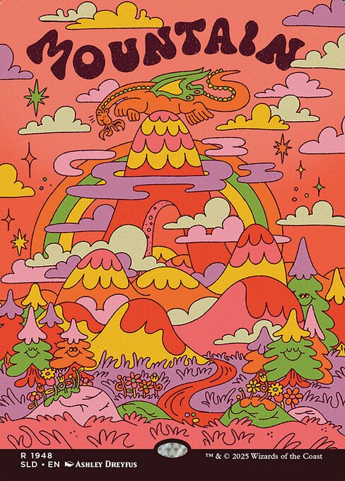 Mountain — art by Ashley Dreyfus