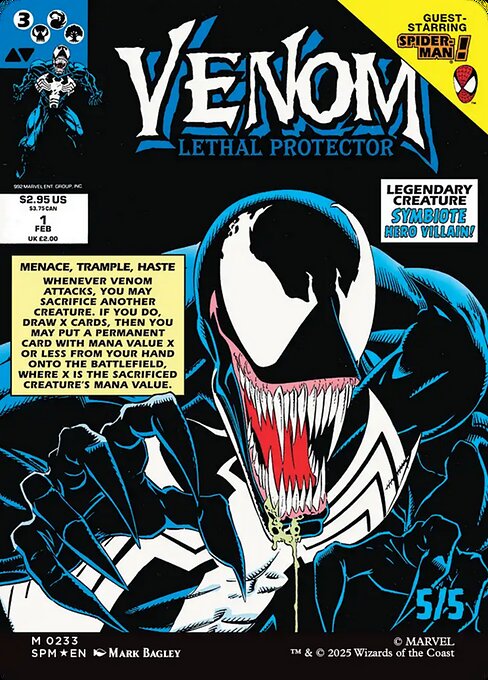 Eddie Brock // Venom, Lethal Protector — art by Bob Sharen