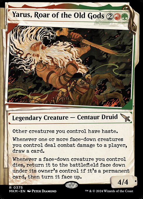 Yarus, Roar of the Old Gods — art by Peter Diamond