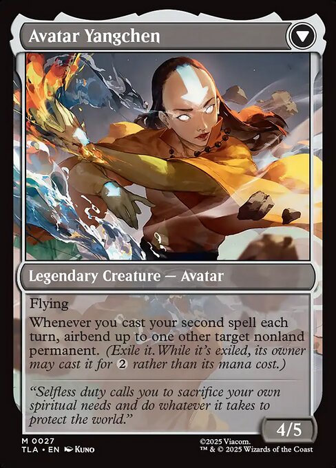 The Legend of Yangchen // Avatar Yangchen — art by Kuno