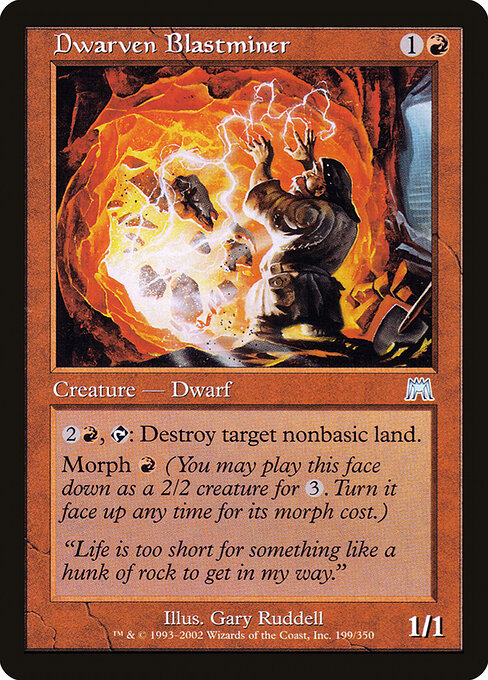 Dwarven Blastminer — art by Gary Ruddell