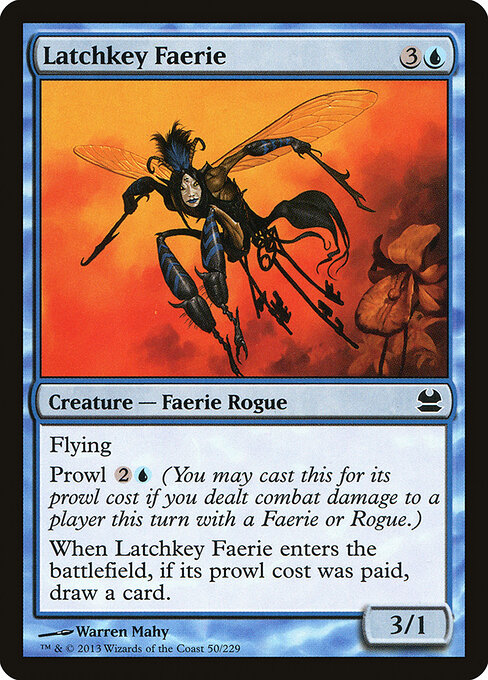 Latchkey Faerie — art by Warren Mahy