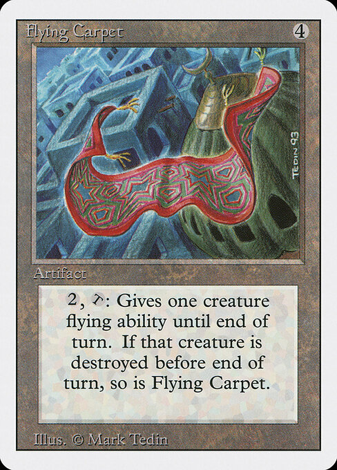 Flying Carpet — art by Mark Tedin