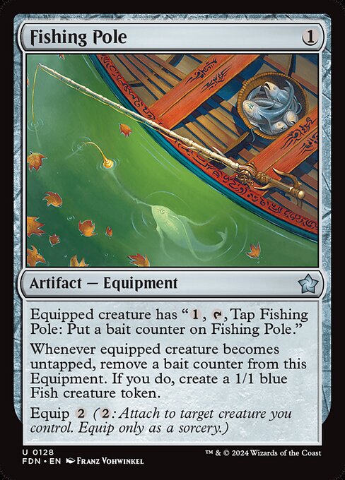 Fishing Pole — art by Franz Vohwinkel