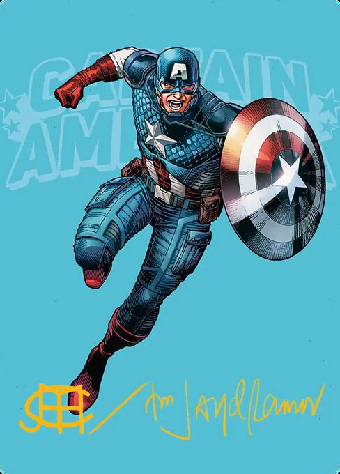 Captain America, Super-Soldier // Captain America, Super-Soldier — art by Jim Cheung