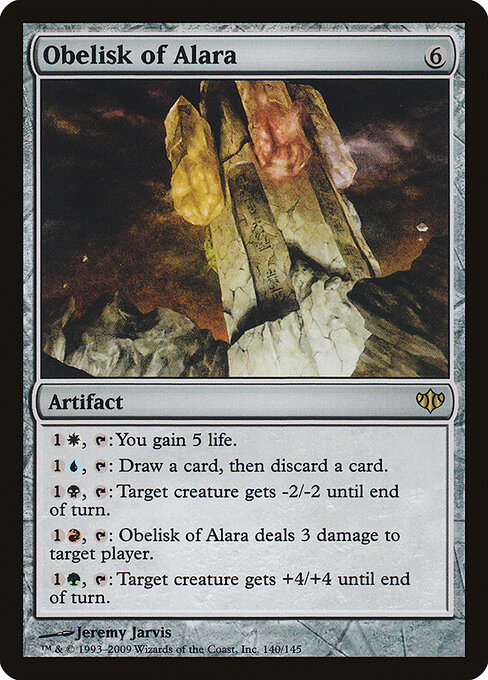 Obelisk of Alara — art by Jeremy Jarvis