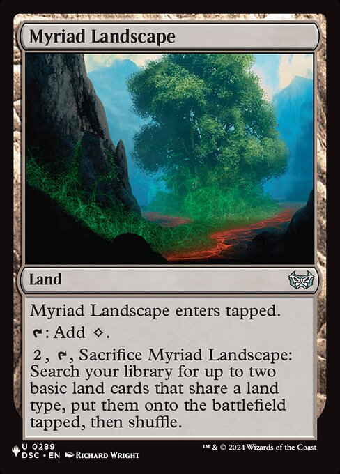 Myriad Landscape — art by Richard Wright