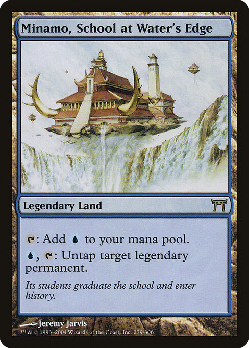 Minamo, School at Water's Edge — art by Jeremy Jarvis