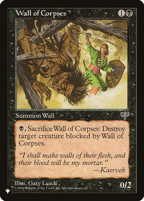 Wall of Corpses — art by Gary Leach