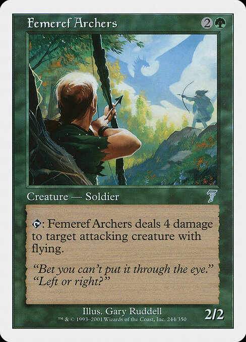 Femeref Archers — art by Gary Ruddell