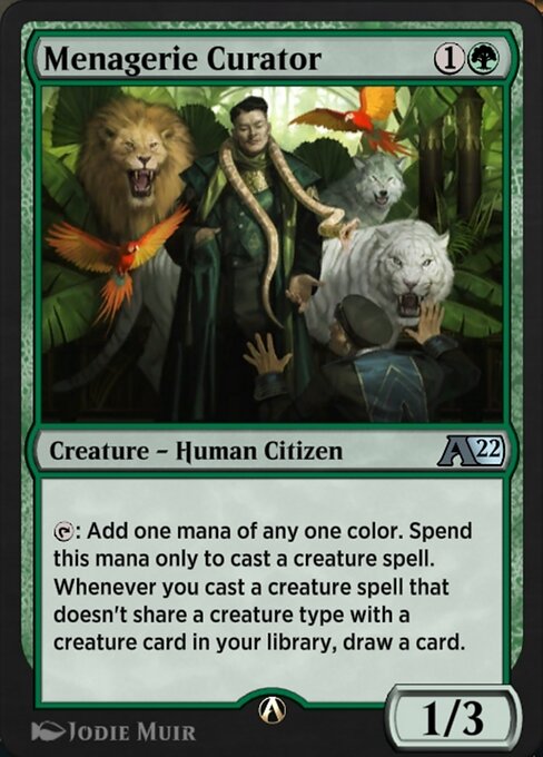 Menagerie Curator — art by Jodie Muir