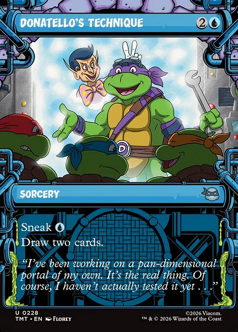 Donatello's Technique — art by Florey