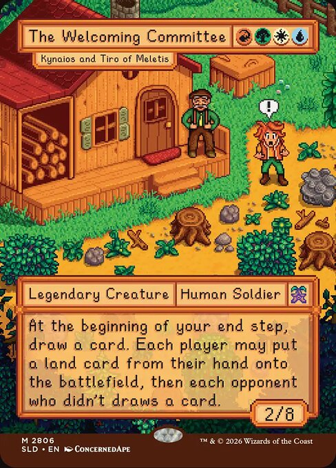 Kynaios and Tiro of Meletis — art by ConcernedApe