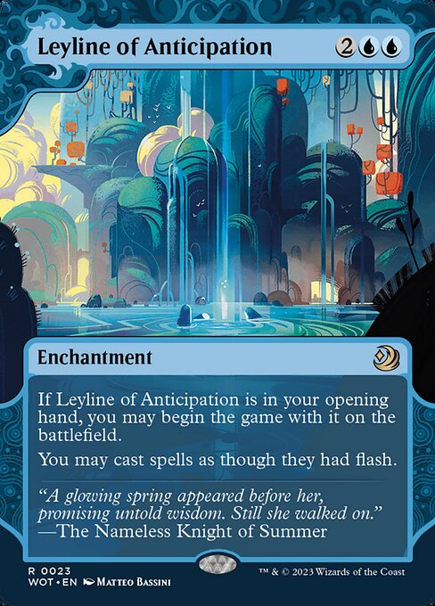 Leyline of Anticipation — art by Matteo Bassini