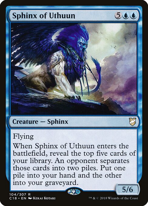 Sphinx of Uthuun — art by Kekai Kotaki