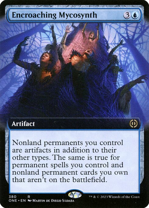 Encroaching Mycosynth — art by Martin de Diego Sádaba