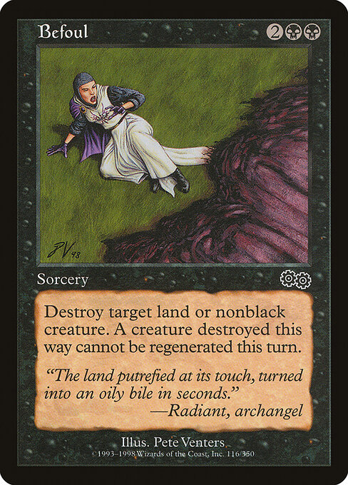 Befoul — art by Pete Venters