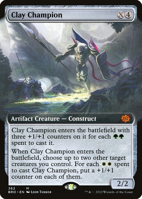 Clay Champion — art by Leon Tukker
