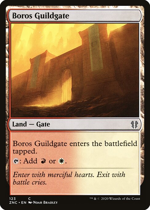 Boros Guildgate — art by Noah Bradley