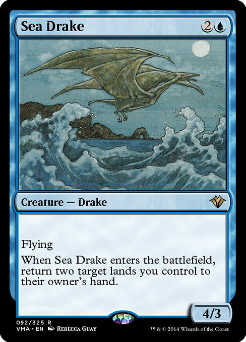 Sea Drake — art by Rebecca Guay