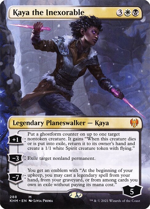 Kaya the Inexorable — art by Livia Prima