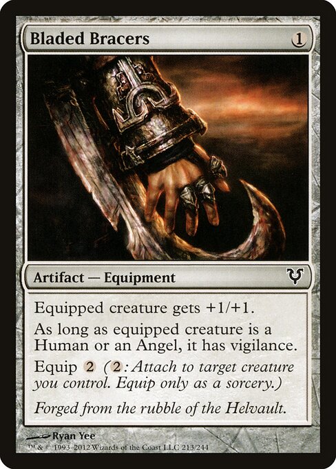Bladed Bracers — art by Ryan Yee