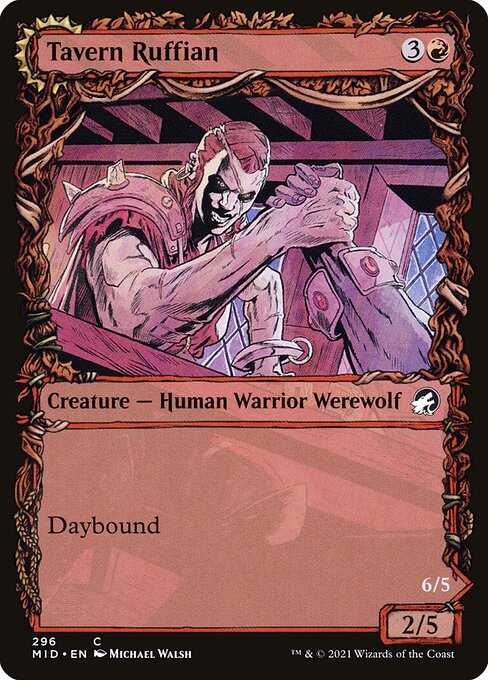 Tavern Ruffian // Tavern Smasher — art by Michael Walsh