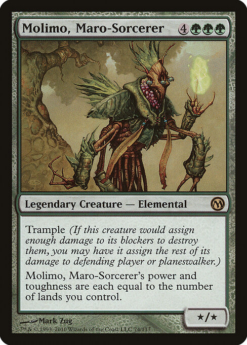 Molimo, Maro-Sorcerer — art by Mark Zug